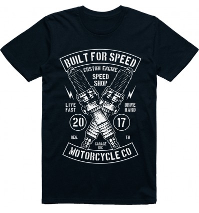 Pánské motorkářské tričko Built for speed