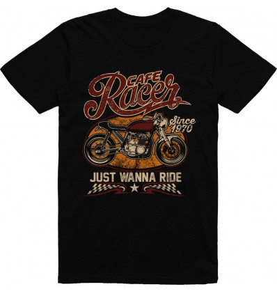 Pánské motorkářské tričko Cafe racer