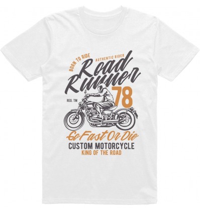 Pánské motorkářské tričko Road runner