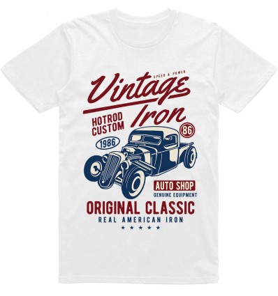 Pánské tričko Vintage iron