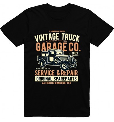 Pánské tričko Vintage truck